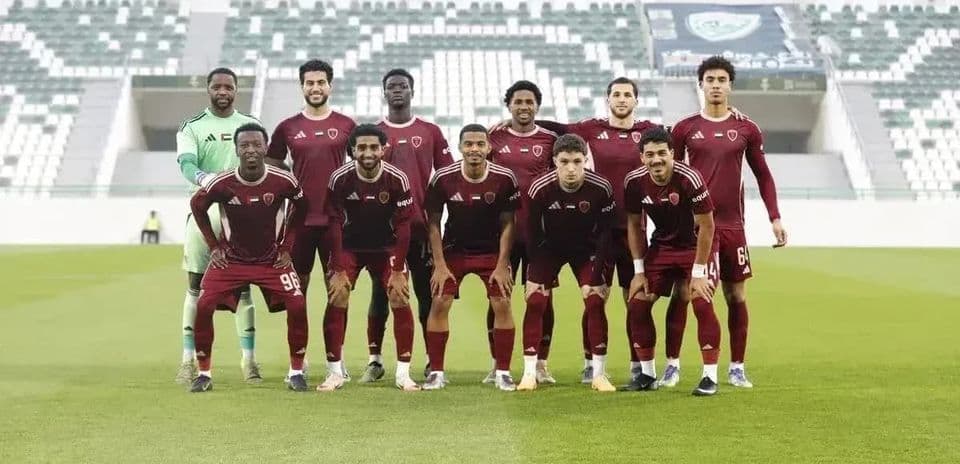 Команда Аль Вахда U23 на поле