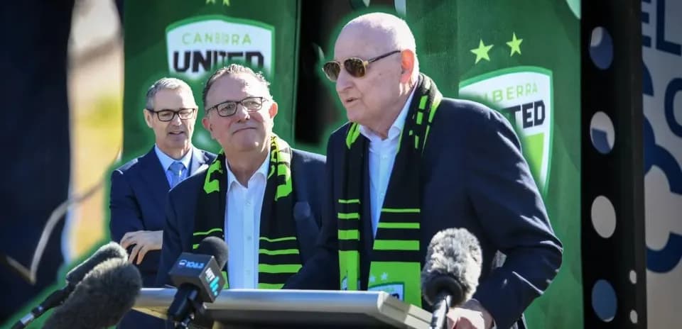 Официальное мероприятие с представителями Canberra United