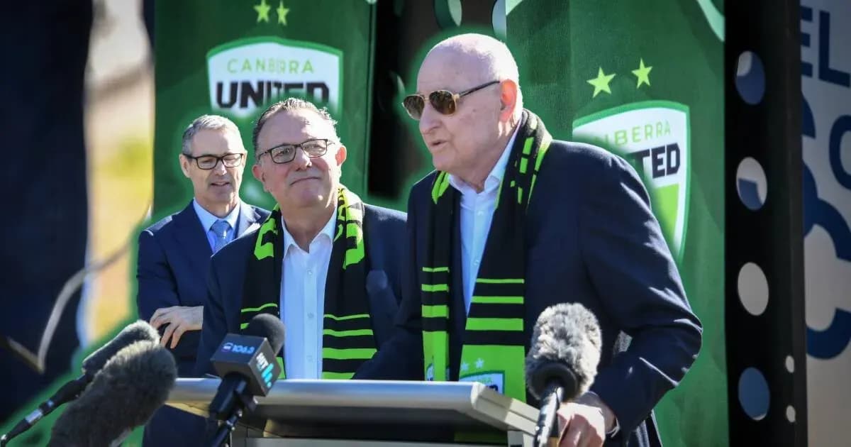 Официальное мероприятие с представителями Canberra United