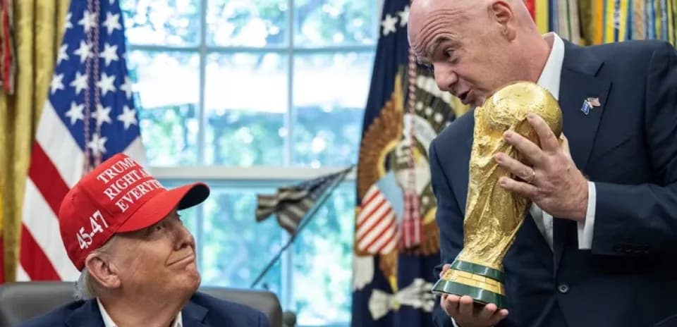 Открытие Кубка мира в Oval Office