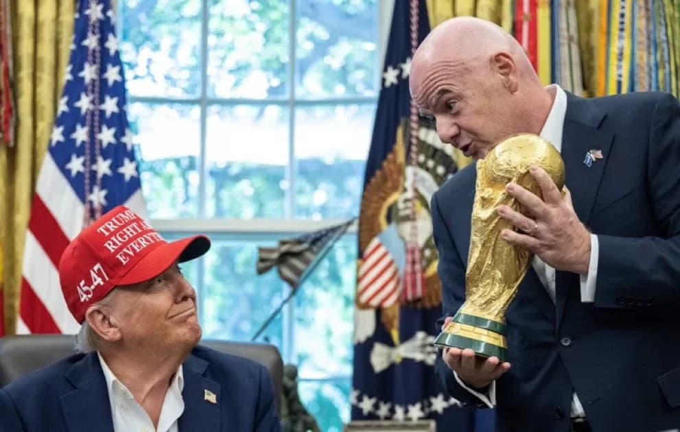 Открытие Кубка мира в Oval Office