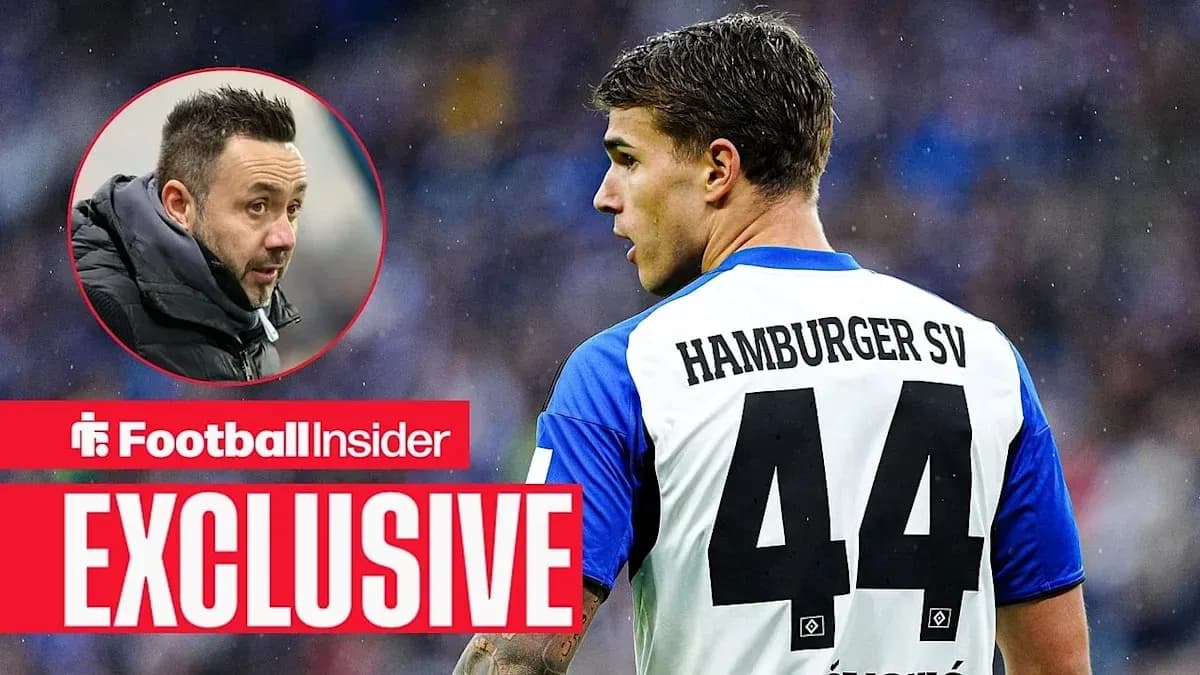 Игрок Hamburger SV в футболке с номером 44