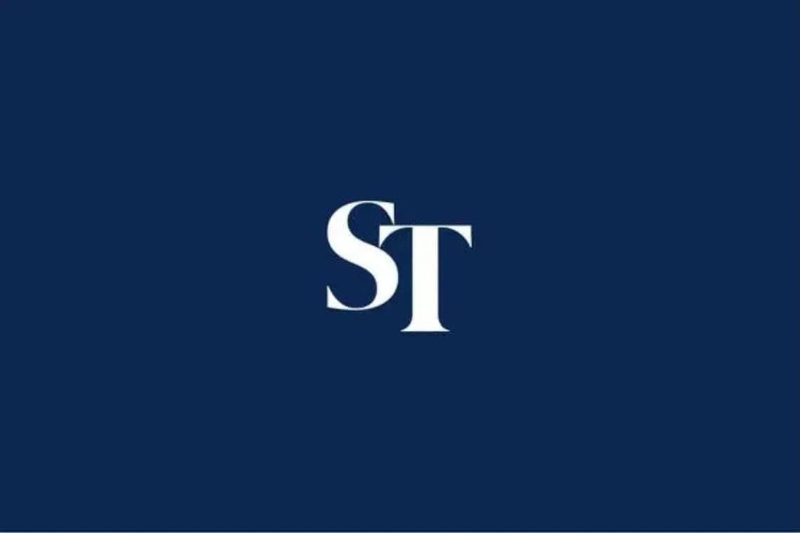 Логотип на темно-синем фоне с буквами ST Логотип на темно-синем фоне с буквами ST
