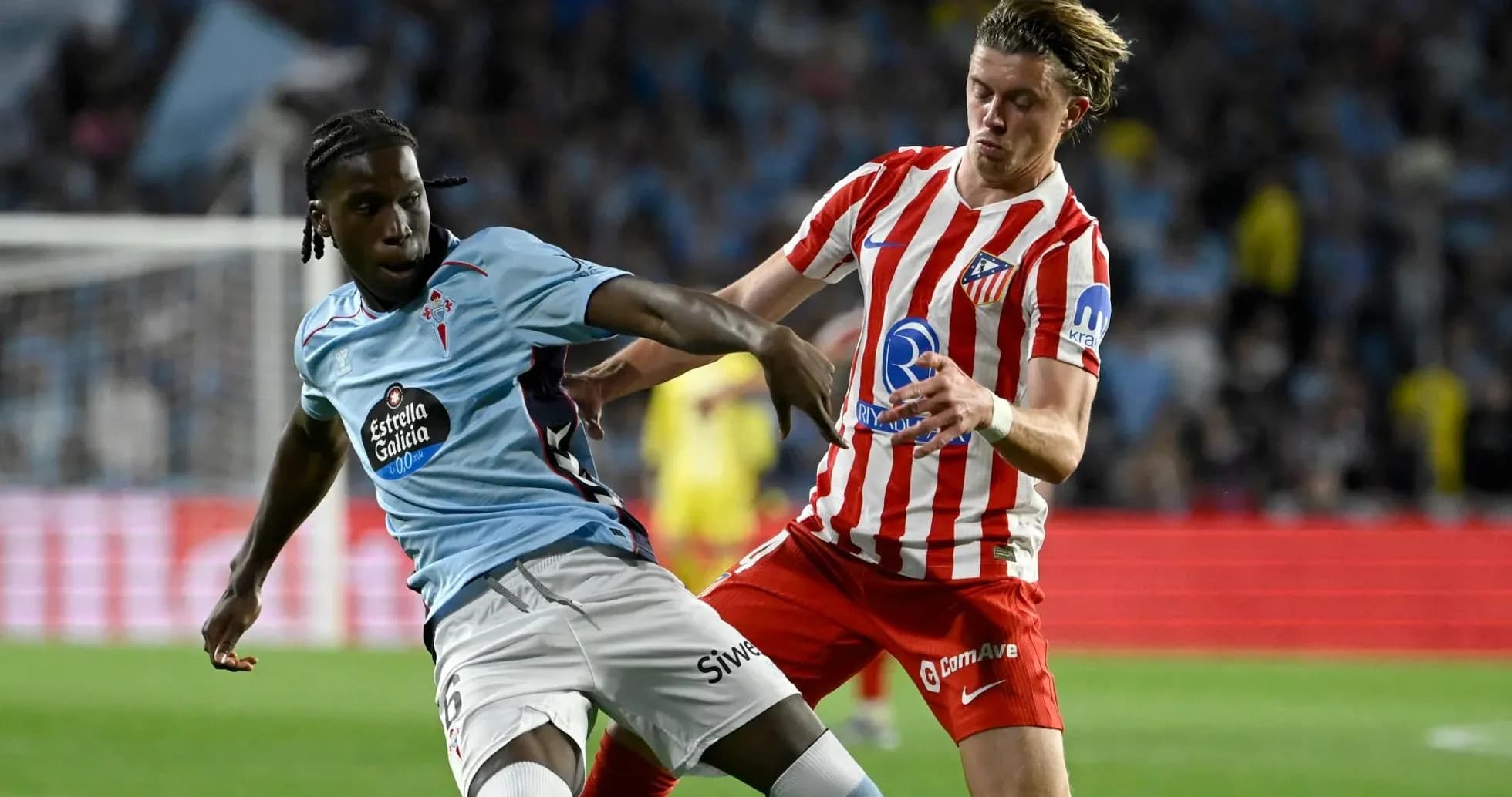Celta Vigo vs Atletico Madrid match. Celta Vigo vs Atletico Madrid match.